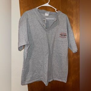 Harley-Davidson Shirt Nassau Bahamas 1/4 button XL